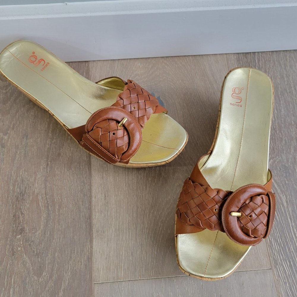 Cole Haan G Series Greenbrae Slide Cuoio - Picture 2 of 8